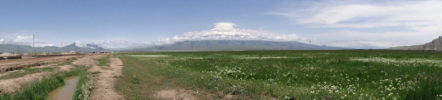 Doğubayazıt ve Ağrı Dağı Panoraması