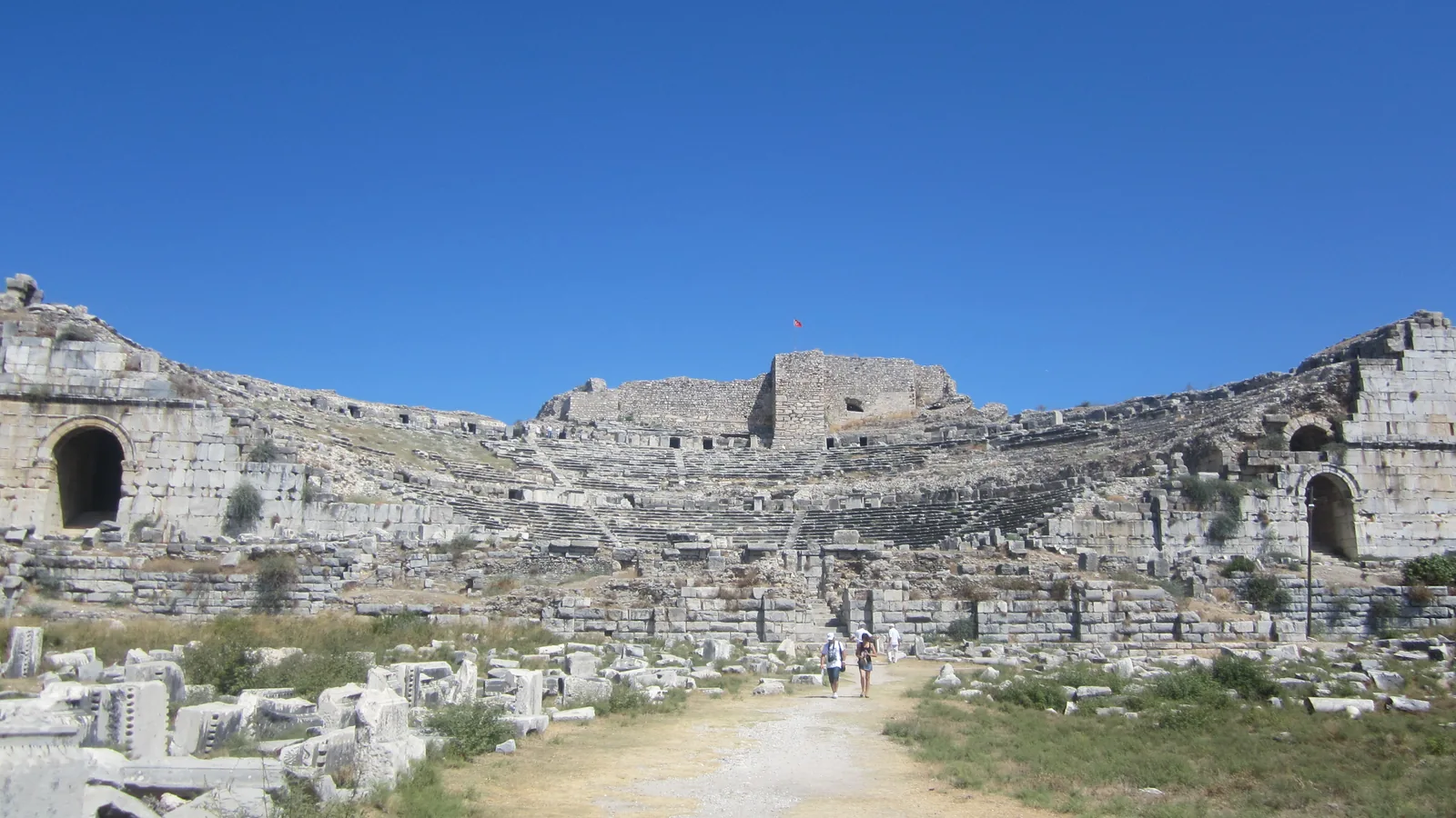 Milet Antik Kenti büyük tiyatrosu