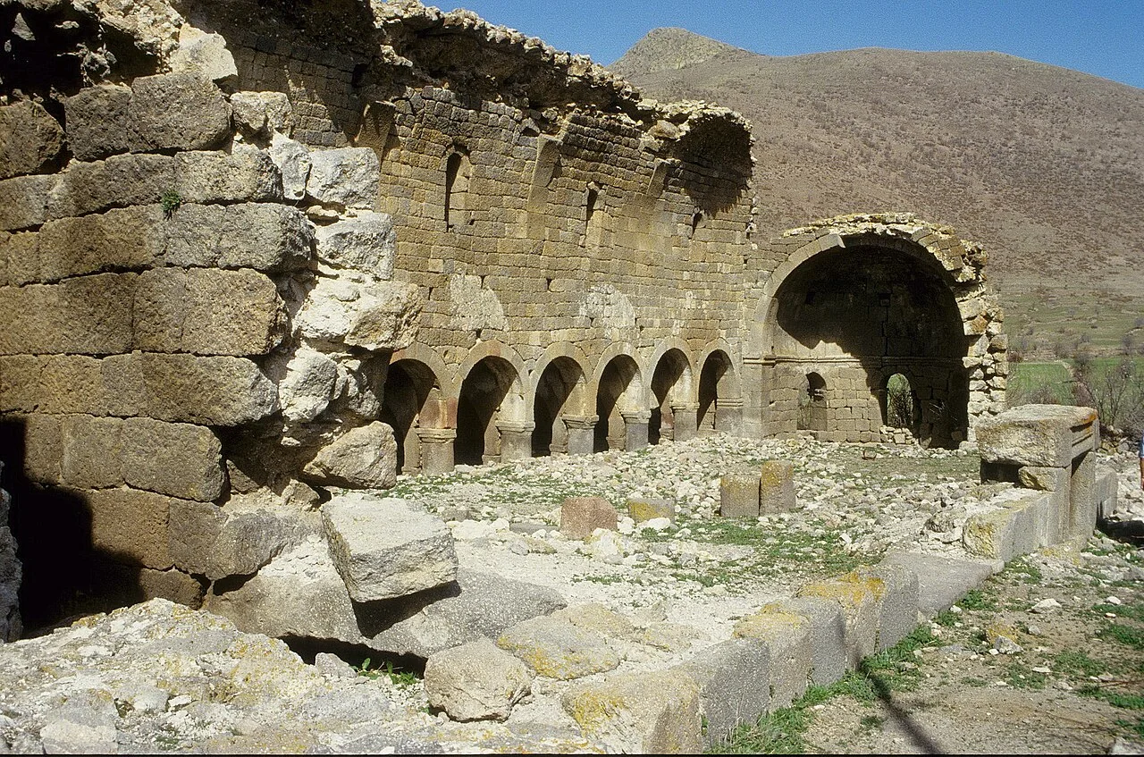 Karaman Madenşehri Binbir Kilise bazilika kalıntısı gerçek fotoğrafı