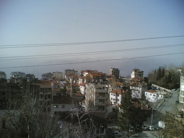 Karaman Ermenek gerçek şehir manzarası