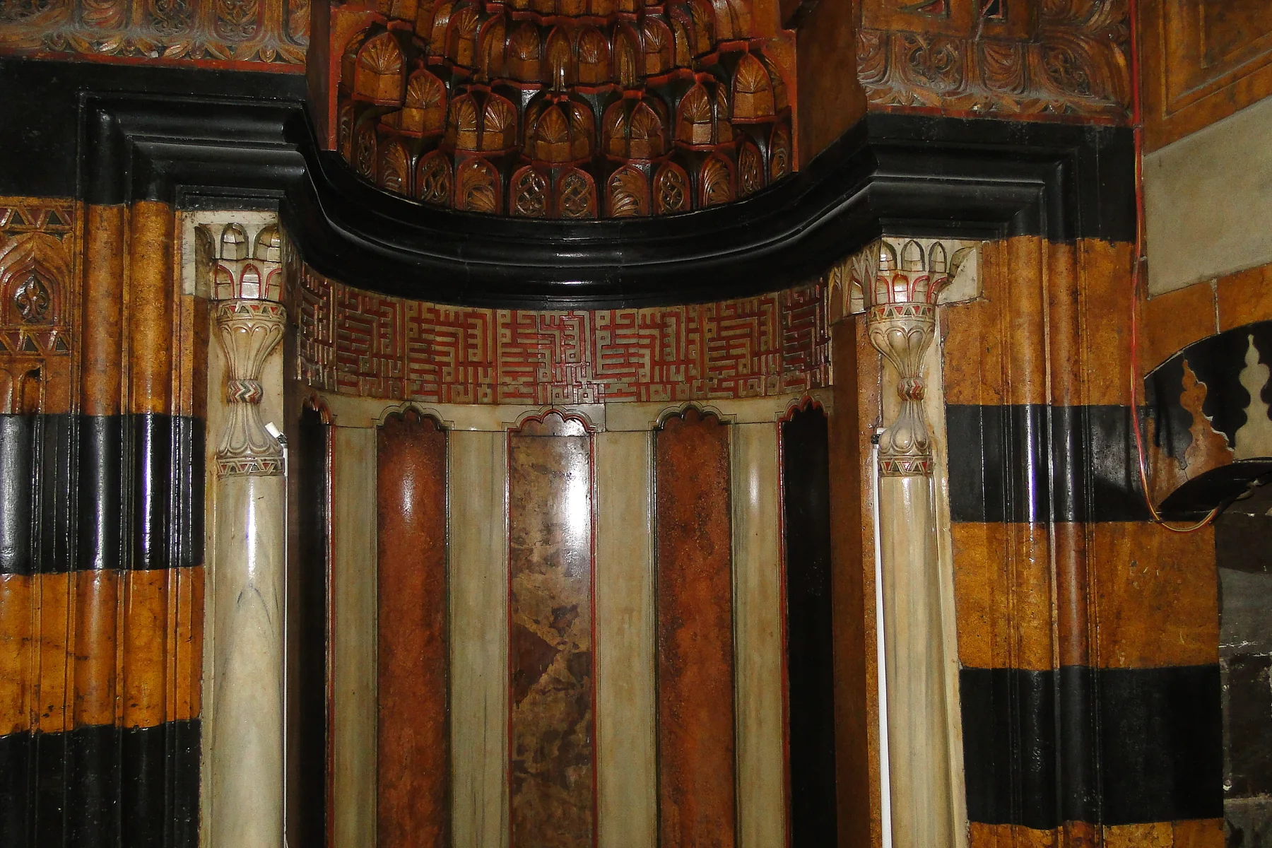 Canbolat Paşa Tekke Camii taş mihrap gerçek fotoğrafı