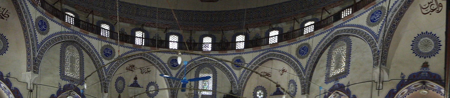 Canbolat Paşa Tekke Camii panoramik iç mekân gerçek fotoğrafı
