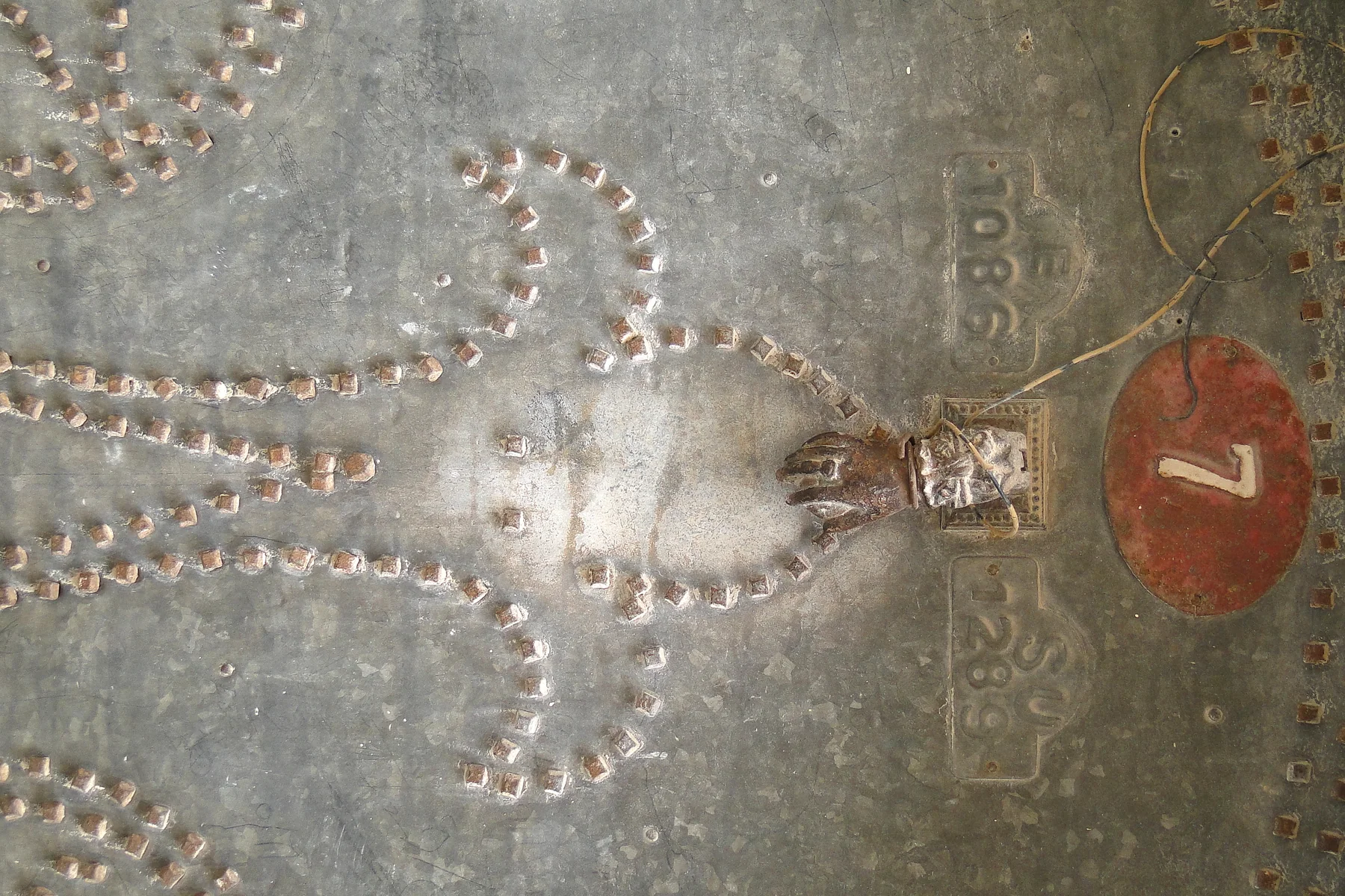 Kilis tarihî kapı ve tokmak detayı gerçek fotoğrafı