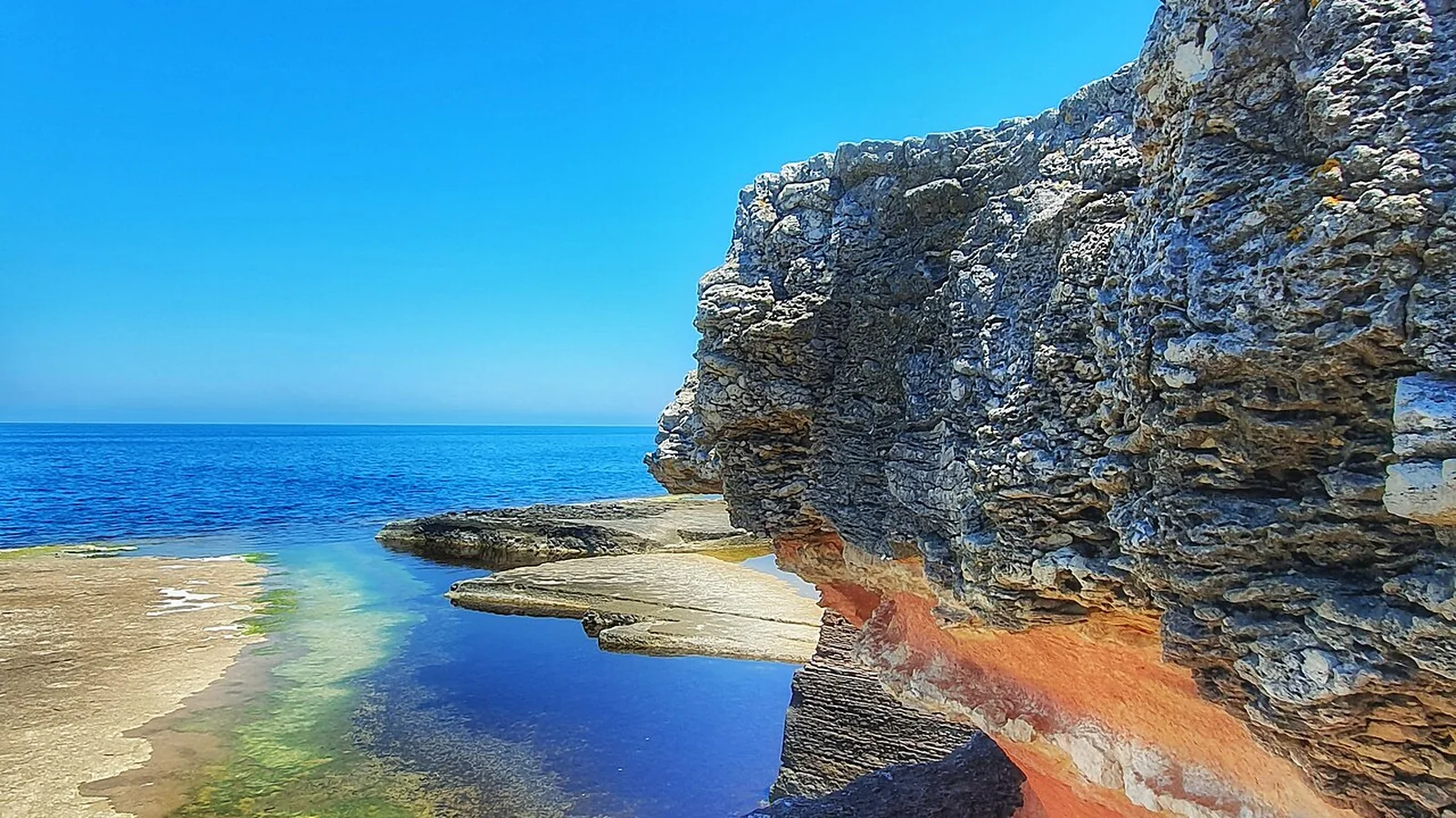 Kefken Pembe Kayalar gerçek fotoğrafı