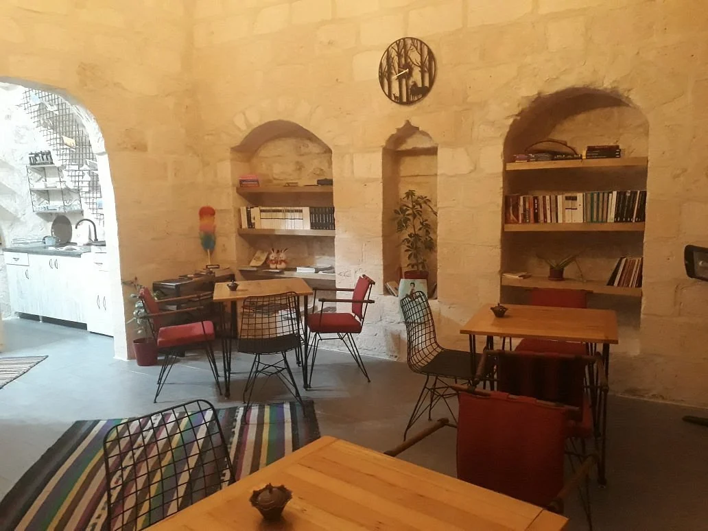 Mardin taş mekan ve restoran atmosferi
