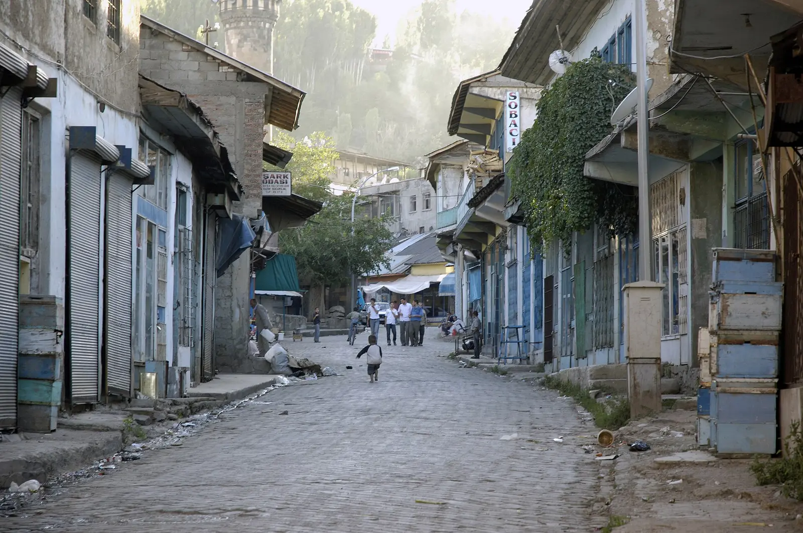 Muş Şehir Merkezi, Çarşı ve Kale Tepesi