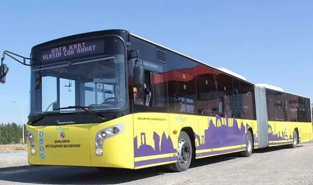 Şanlıurfa Büyükşehir Belediyesi şehir içi toplu taşıma otobüsü