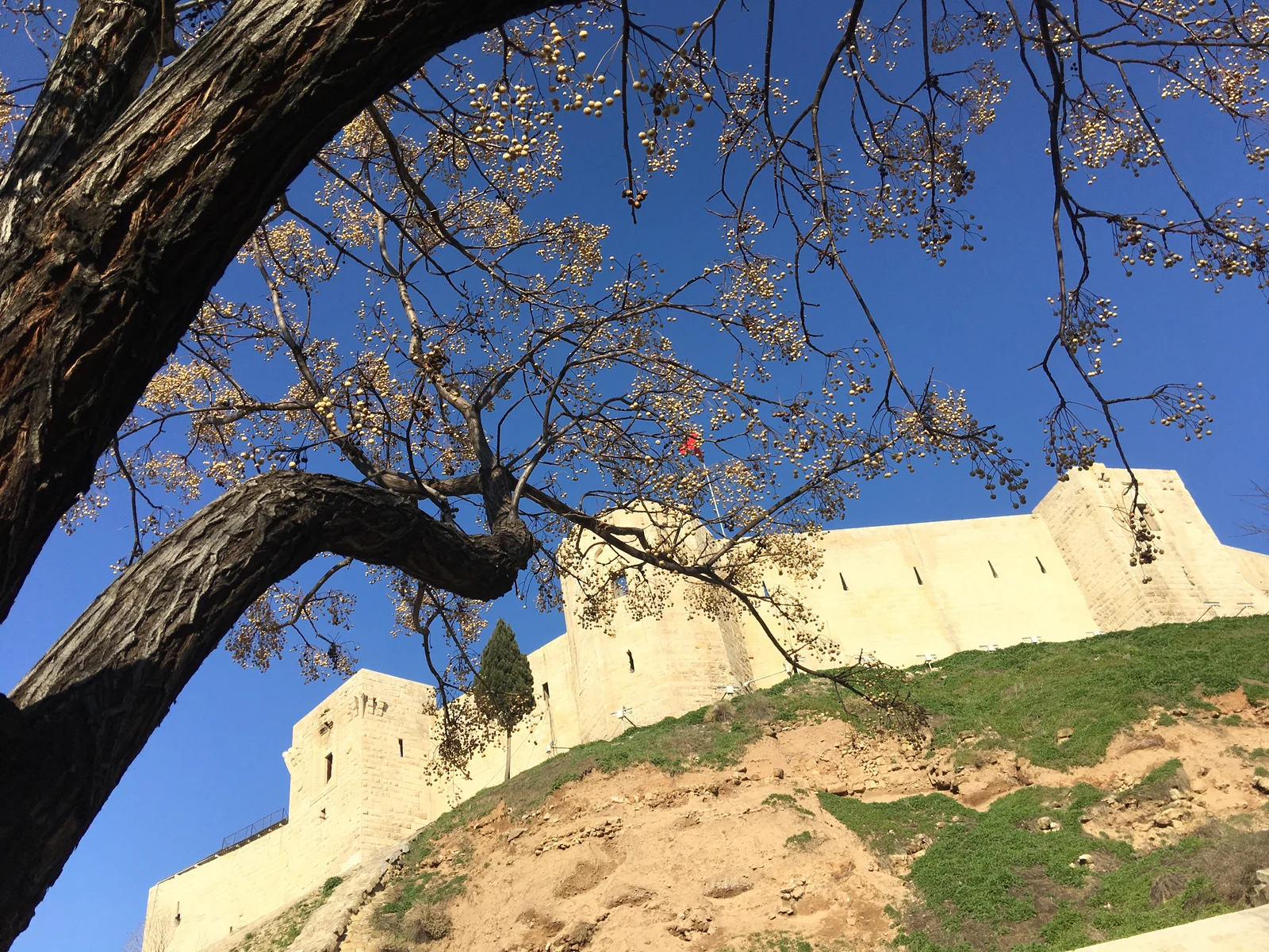 Gaziantep Kalesi’nin gerçek dış görünümü