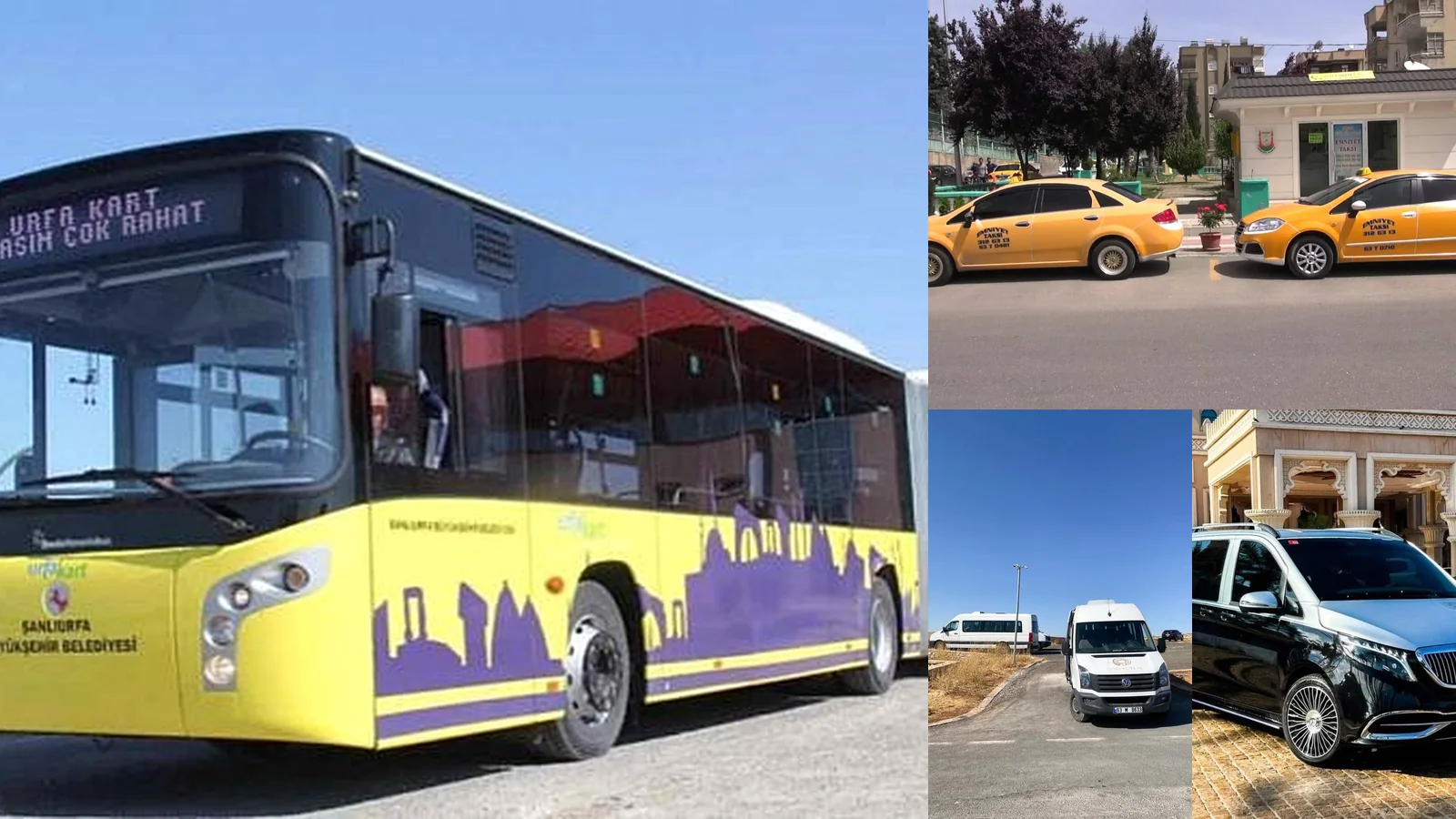 Şanlıurfa’da Ulaşım: Toplu Taşıma, Taksi, Araç Kiralama ve Gezi Rotaları kapak görseli