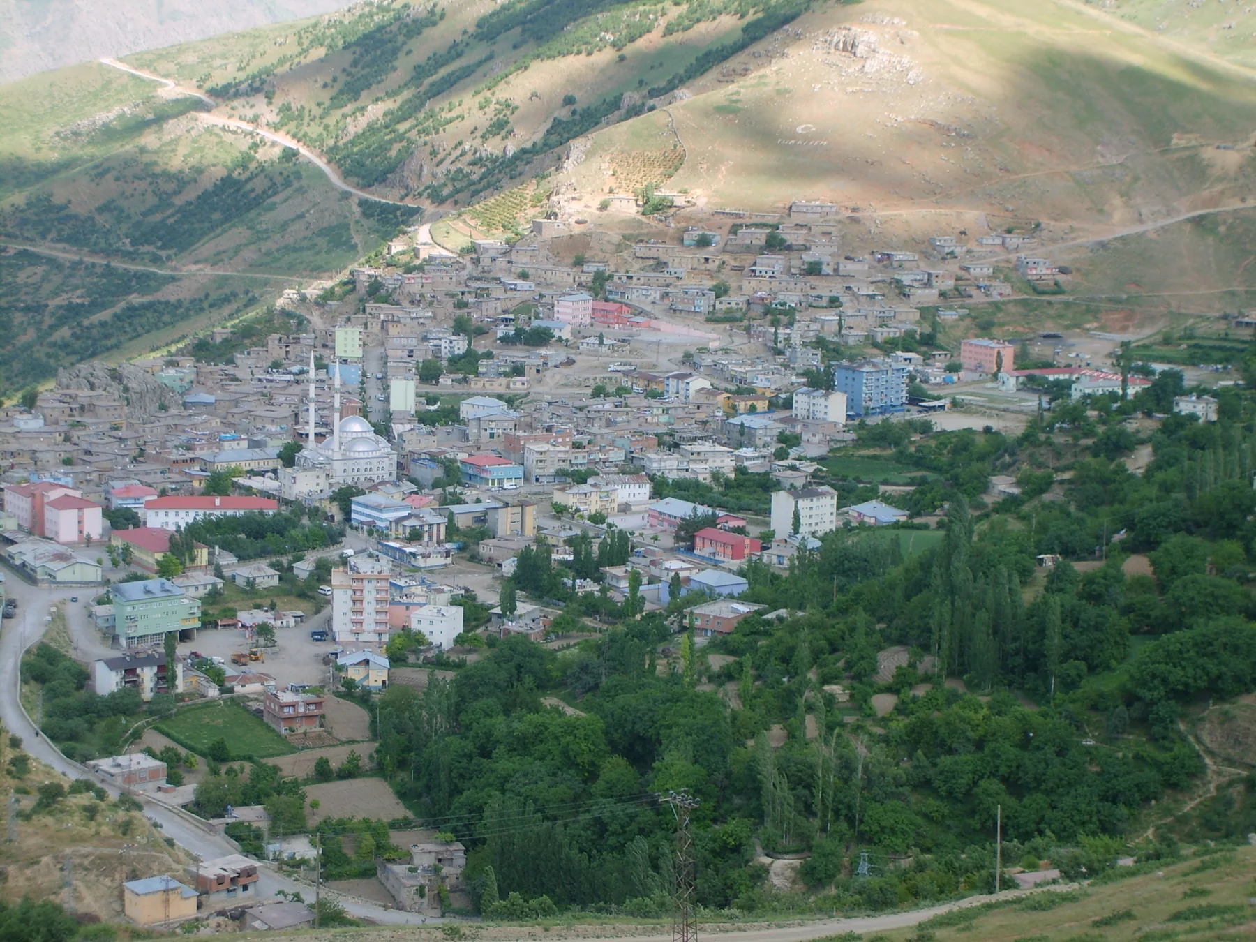 Siirt Pervari ilçesi gerçek fotoğrafı