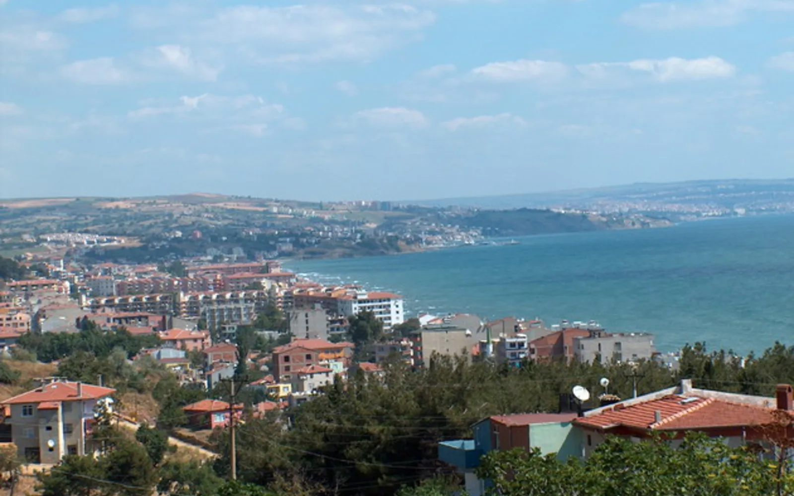 Tekirdağ Kumbağ sahili gerçek yer fotoğrafı